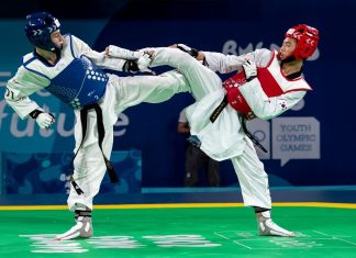 അടിയും ഇടിയും വരെ ഇനി ഓണ്ലൈനില് Malabarnews_taekwondo