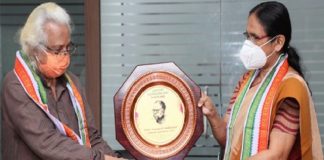 Azhikkod Award KK shailaja