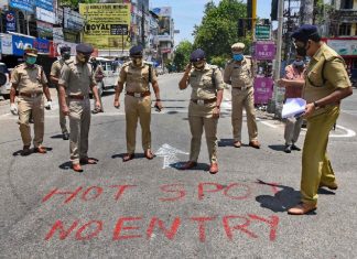 സംസ്ഥാനത്ത് പുതുതായി 10 ഹോട്ട് സ്പോട്ടുകള് kerala image_ malabar news