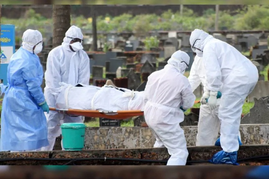 Safwan Hazari Support to Islamic covid death Safwan Hazari Support to Islamic covid death