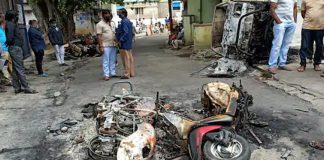 ബെംഗളൂരു കലാപം: പോലീസിനെ പഴിചാരി ലഹളയെ മഹത്വവൽക്കരിക്കാൻ ശ്രമം Bengaluru riot_2020 Aug 13