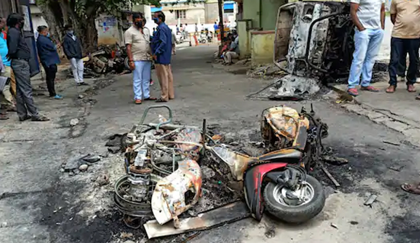 Malabar News_ Bengaluru riot_2020 Aug 13 Bengaluru riot_2020 Aug 13