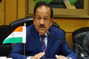 Harsh vardhan about ppe kit manufacturing