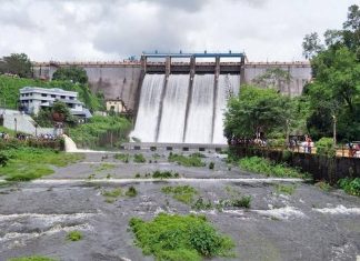 പീച്ചി ഡാം; എമര്ജന്സി ഷട്ടര് അടച്ച് ജലചോര്ച്ച പരിഹരിച്ചു Malabarnews_peechi dam