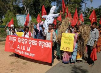 ഒഡിഷയില് കര്ഷക പ്രതിഷേധം; സര്ക്കാരിന് ഇരട്ടത്താപ്പെന്ന് ആരോപണം malabarnews-farmers