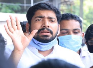 കോവിഡ് പരിശോധനക്ക് പേര് മാറ്റി നല്കിയെന്ന ആരോപണം; വിശദീകരണവുമായി കെ.എസ്.യു സംസ്ഥാന പ്രസിഡണ്ട് Malabaranaews_km abhijith
