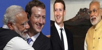 Narendra Modi_Mark Zuckerberg