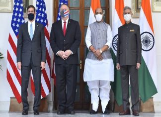 India-USA Signed BECA