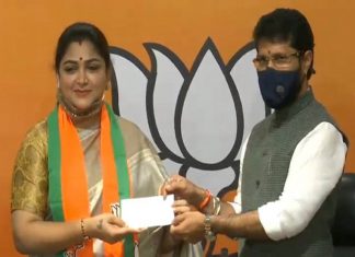 കോണ്ഗ്രസിന് പുരുഷാധിപത്യ ചിന്തയെന്ന് ഖുശ്ബു Khushboo_Malabar news