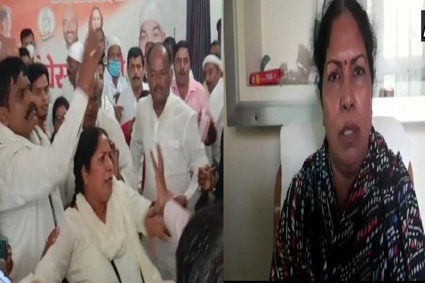 MalabarNews_Tara-Yadav Congress workers assault woman for questioning decision to field rape accused in UP bypolls