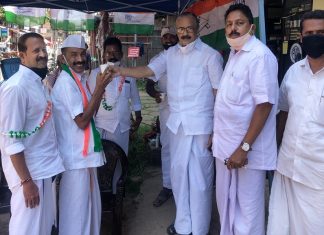 പൊന്നാനി മണ്ഡലം കോൺഗ്രസ് സത്യാഗ്രഹ സമരം നടത്തി Ponnani constituency Congress Held Satyagraha