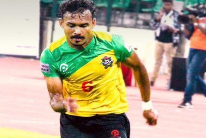 പ്രശാന്ത്; മലബാറിൽ നിന്ന് ഇന്ത്യൻ ഫുട്ബോളിലേക്കൊരു വജ്രായുധം PRASANTH_K_Indian Footballer_Malabar News