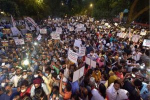 protest at jandar mandir