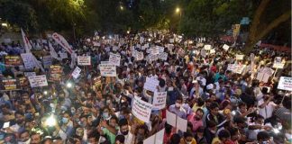 protest at jandar mandir