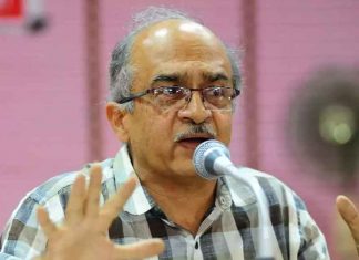 ഗാന്ധി ഘാതകന് സ്തുതി പാടുന്നവരാണ് ഇന്ന് ഭരണത്തിൽ; പ്രശാന്ത് ഭൂഷൺ Prashant-Bhushan_Oct-02