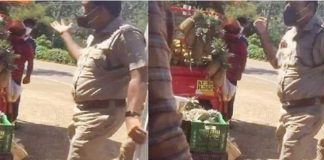 തെരുവ് കച്ചവടക്കാരോട് അസഭ്യവർഷം; ഇൻസ്പെക്ടർക്ക് എതിരെ നടപടി Malabarnews_inspector