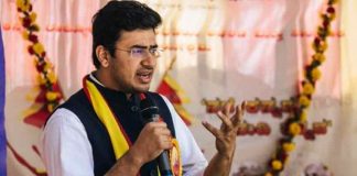 ഒവൈസിക്ക് നൽകുന്ന ഓരോ വോട്ടും ഇന്ത്യക്ക് എതിരെയുള്ളത്; തേജസ്വി സൂര്യ Tejaswi-Sury_2020-Nov-24