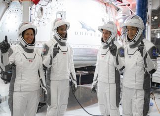 The dragon flew behind the crisis; NASA's first mission successful