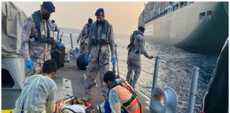 നടുക്കടലില് രക്ഷകരായി സൗദി അതിര്ത്തി സേന; ഇന്ത്യന് നാവികന് പുതുജീവന് Malabarnews_saudi india