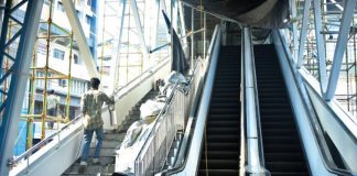 First Escalator Bridge In Kozhikode