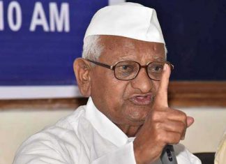 കർഷക പ്രക്ഷോഭം; ആവശ്യങ്ങൾ അംഗീകരിച്ചില്ലെങ്കിൽ അടുത്ത മാസം നിരാഹാരമെന്ന് അണ്ണാ ഹസാരെ