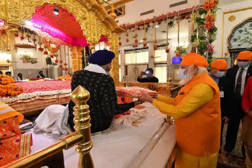 modi at gurudwara_Malabar news modi at gurudwara_Malabar news