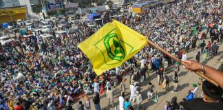 കർഷക പ്രക്ഷോഭത്തിന് പിന്തുണ പ്രഖ്യാപിച്ച് ഡെൽഹിയിലേക്ക് വാഹനറാലി