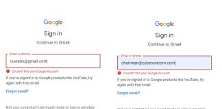 Gmail Down on 2020 December 14
