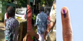 The League activist who came to vote fraudulently was caught red-handed