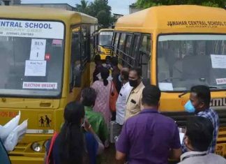 തലസ്ഥാനത്ത് കോവിഡ് നിയന്ത്രണ ലംഘനം; കളക്ടറോട് വിശദീകരണം തേടി തിരഞ്ഞെടുപ്പ് കമ്മീഷൻ Malabar-News_Covid-Protocol-violation