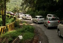 താമരശ്ശേരി ചുരത്തിൽ എട്ടാം വളവിന് സമീപം വിള്ളൽ രൂപപ്പെട്ടു Malabar News_Thamarassery churam