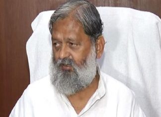 ഹരിയാന ആരോഗ്യമന്ത്രിക്ക് കോവിഡ് സ്ഥിരീകരിച്ചു Anil_vij_hariyana_Malabar news