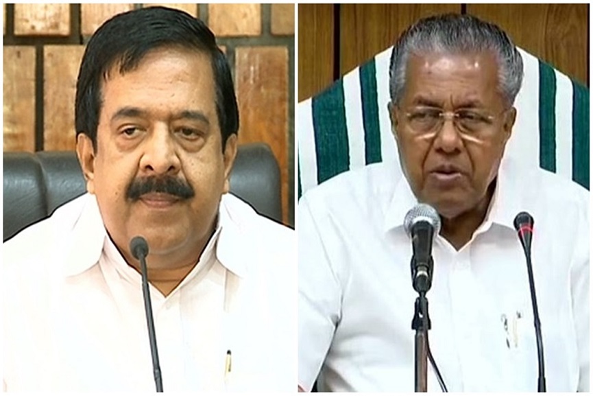 Malabarnews_ramesh chennithala and pinarayi Malabarnews_ramesh chennithala nad pinarayi