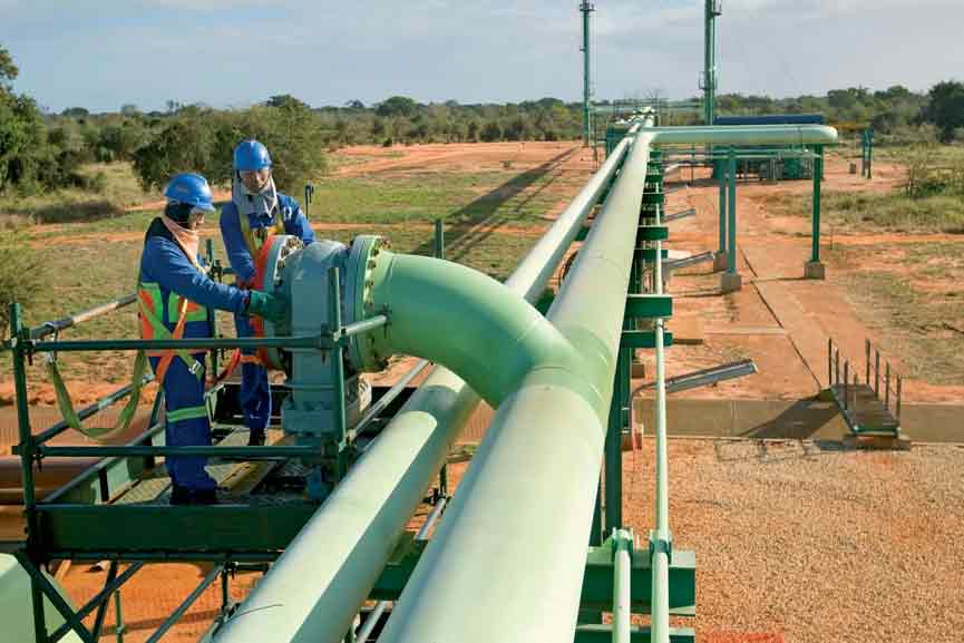 Gas-Connection Gas-Connection