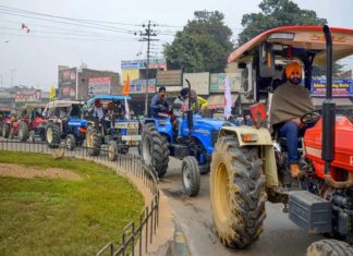 ട്രാക്ടർ റാലി; 84 പേര് അറസ്റ്റില്, രജിസ്റ്റർ ചെയ്തത് 38 കേസുകള് farmers-tractor-rally