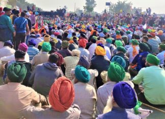 farmers protest