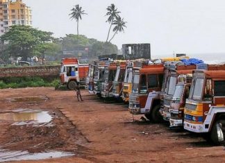 lorry parking