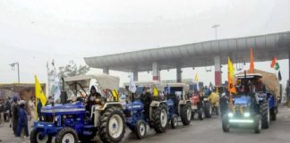 farmers protest