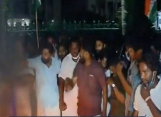 സോളാർ കേസ് സിബിഐക്ക്; പ്രതിഷേധവുമായി യൂത്ത് കോൺഗ്രസ്; സെക്രട്ടറിയേറ്റിലേക്ക് മാർച്ച് Youth congress protest
