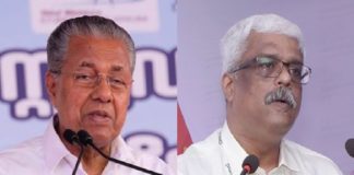 pinarayi vijayan m shivasankar