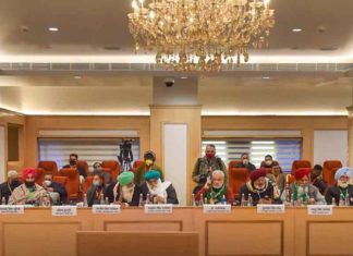 meeting with farmers