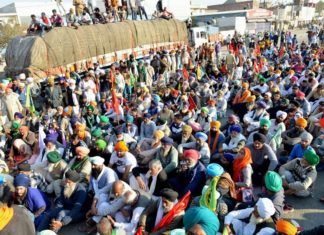 all india farmers protest