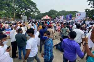 Protest chennai