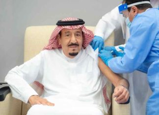 കോവിഡ് വാക്സിന്റെ ആദ്യ ഡോസ് സ്വീകരിച്ച് സൽമാൻ രാജാവ് Saudi-King-Salman