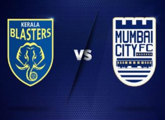 ISL kerala blasters vs mumbai city