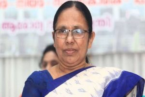 covid confirmed to former health minister KK Shailaja