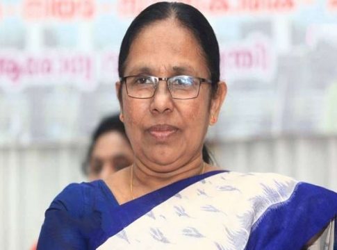 covid confirmed to former health minister KK Shailaja