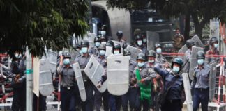 myanmar protest