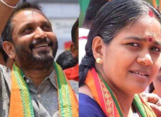 മുസ്ലിം ലീഗിനെ സ്വാഗതം ചെയ്ത ശോഭാ സുരേന്ദ്രനെ തള്ളി കെ സുരേന്ദ്രൻ K-Surendran,-Shobha-Surendran