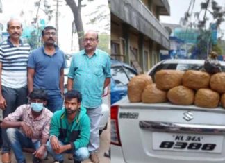 വൻ ലഹരിമരുന്ന് വേട്ട; ഇടുക്കിയിൽ ഒന്നരക്കോടിയുടെ ലഹരിമരുന്ന് പിടികൂടി
